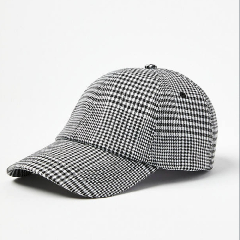 LOFT Houndstooth Baseball Cap